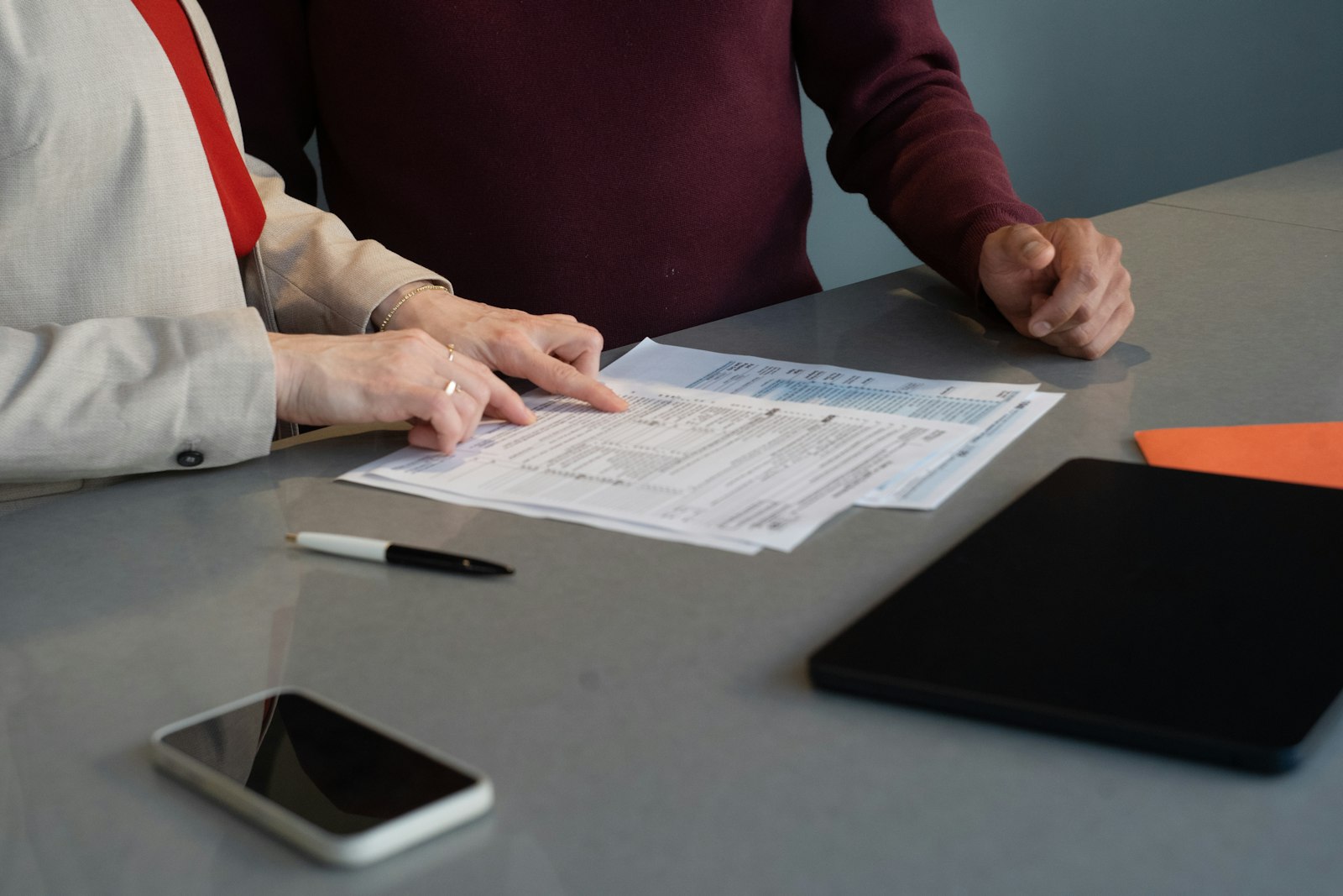 Reviewing written findings and documentation during a consulting engagement